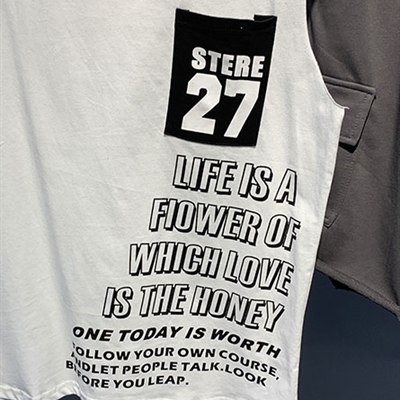 市场上装-T恤-休闲T恤【实拍】