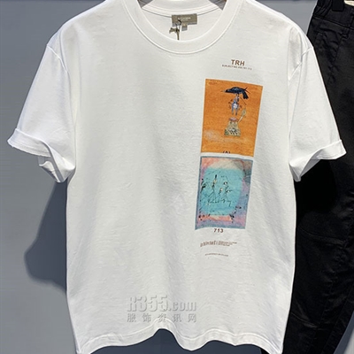 市场上装-T恤-休闲T恤【实拍】