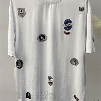 市场上装-T恤-微潮T恤【实拍】