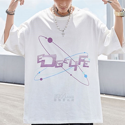 市场上装-T恤-微潮T恤