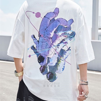 市场上装-T恤-微潮T恤