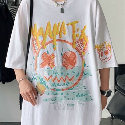 市场上装-T恤-微潮T恤