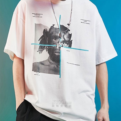 市场上装-T恤-微潮T恤