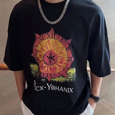 市场上装-T恤-微潮T恤