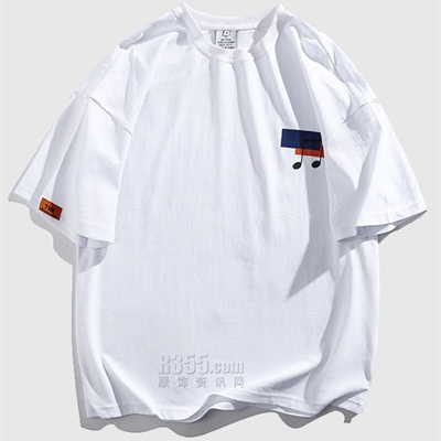 市场上装-T恤-微潮T恤