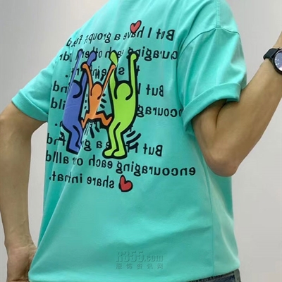 市场上装-T恤-微潮T恤