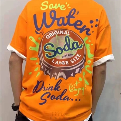 市场上装-T恤-微潮T恤