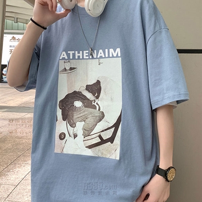 市场上装-T恤-微潮T恤