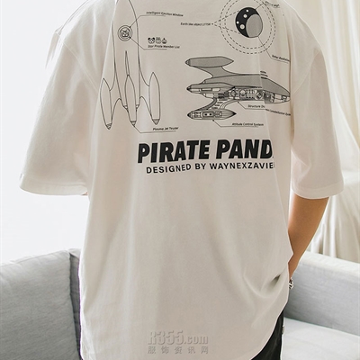 市场上装-T恤-微潮T恤