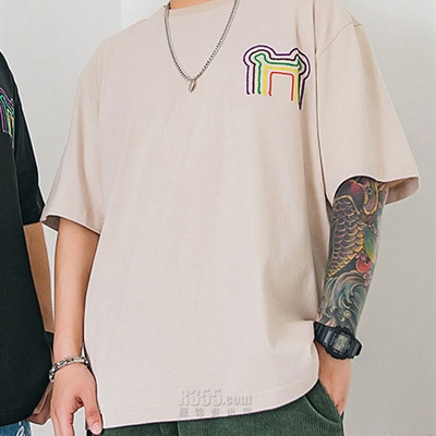 市场上装-T恤-微潮T恤