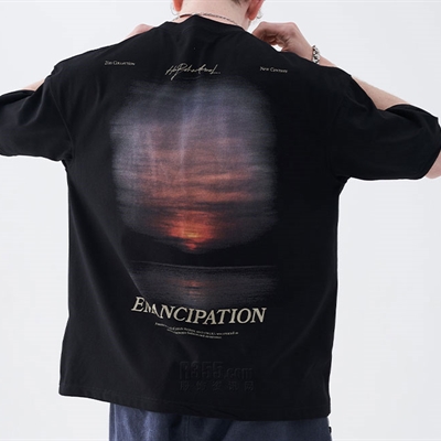 市场上装-T恤-微潮T恤