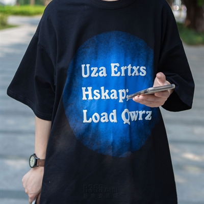 市场上装-T恤-微潮T恤