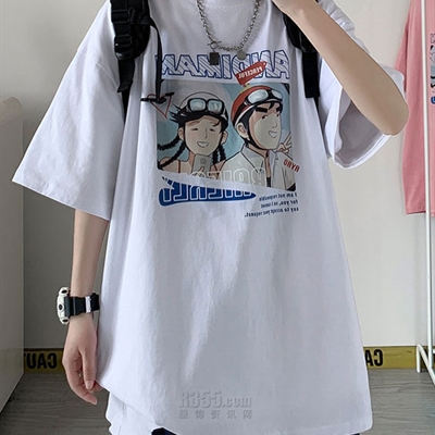 市场上装-T恤-微潮T恤