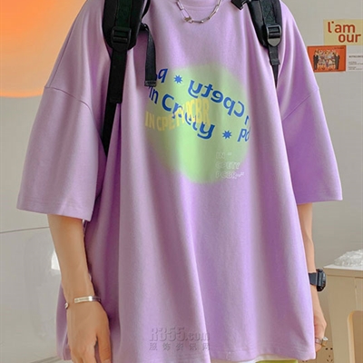 市场上装-T恤-微潮T恤