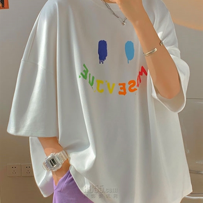 市场上装-T恤-微潮T恤