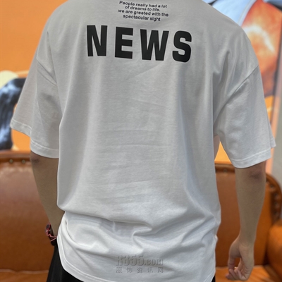 市场上装-T恤-微潮T恤