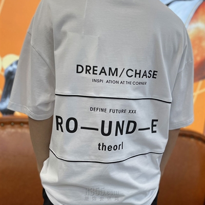 市场上装-T恤-微潮T恤