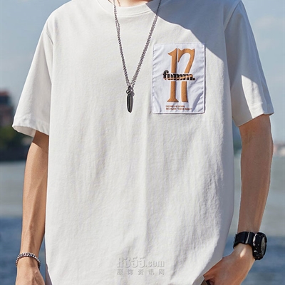 市场上装-T恤-微潮T恤