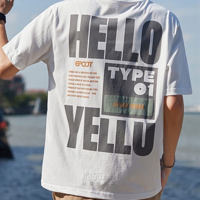 市场上装-T恤-微潮T恤