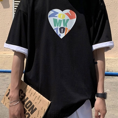 市场上装-T恤-微潮T恤