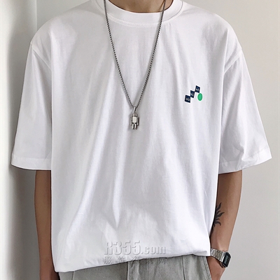 市场上装-T恤-微潮T恤