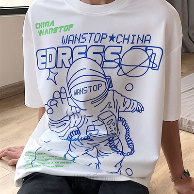 市场上装-T恤-微潮T恤