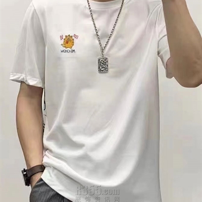 市场上装-T恤-微潮T恤