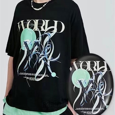 市场上装-T恤-微潮T恤