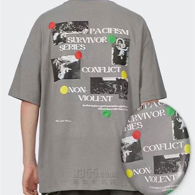 市场上装-T恤-微潮T恤