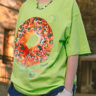 市场上装-T恤-微潮T恤