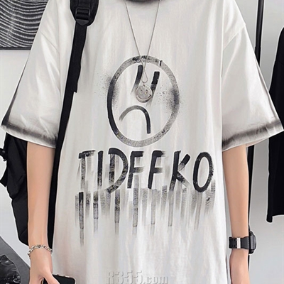 市场上装-T恤-微潮T恤