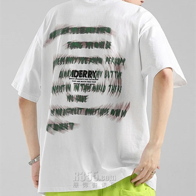 市场上装-T恤-微潮T恤