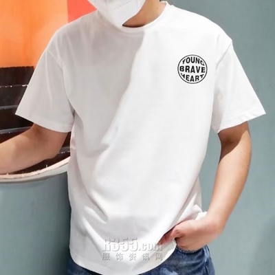 市场上装-T恤-微潮T恤