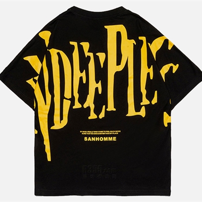 市场上装-T恤-微潮T恤