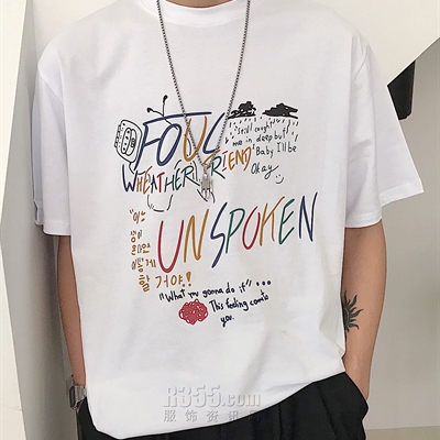 市场上装-T恤-休闲T恤