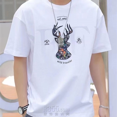 市场上装-T恤-休闲T恤