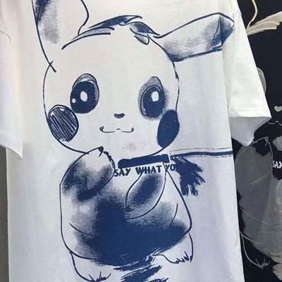 市场上装-T恤-微潮T恤【实拍】