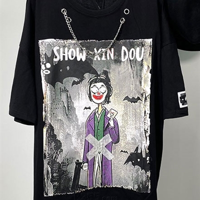 市场上装-T恤-微潮T恤【实拍】