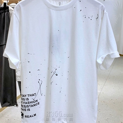 市场上装-T恤-休闲T恤【实拍】