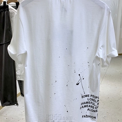 市场上装-T恤-休闲T恤【实拍】