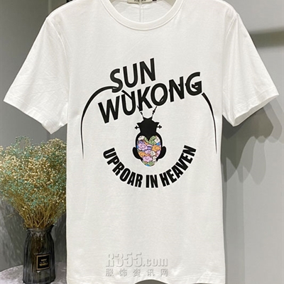 市场上装-T恤-休闲T恤【实拍】