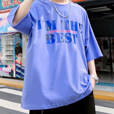市场上装-T恤-微潮T恤