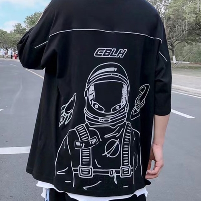 市场上装-T恤-微潮T恤