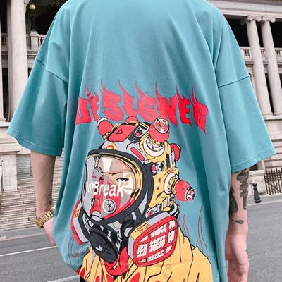 市场上装-T恤-微潮T恤