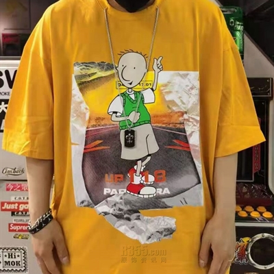 市场上装-T恤-微潮T恤