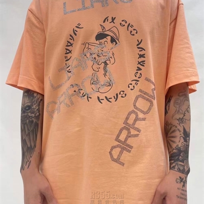 市场上装-T恤-微潮T恤