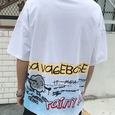 市场上装-T恤-微潮T恤