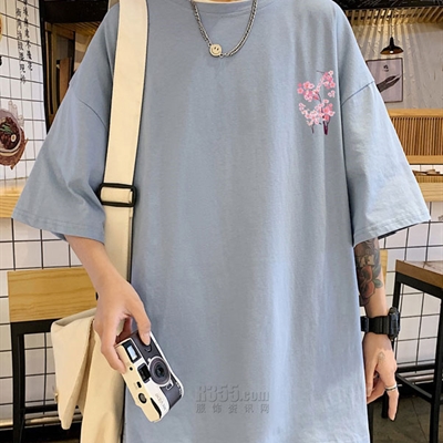 市场上装-T恤-微潮T恤