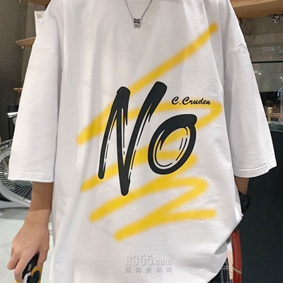 市场上装-T恤-微潮T恤