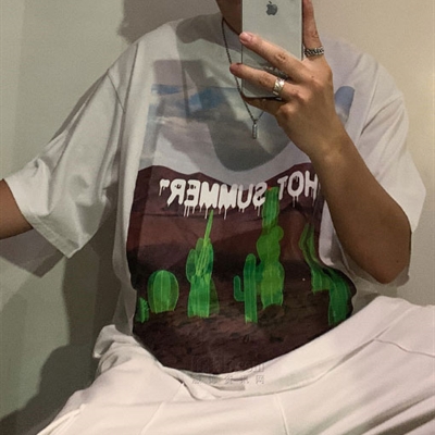 市场上装-T恤-微潮T恤